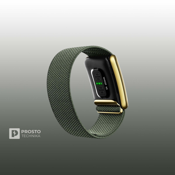 Whoop Superknit Luxe Accessory Wrist Band Ultra Soft And Comfort - плющ и золото (Ivy & Gold)